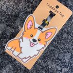 NWT Adorable Corgi Luggage Tag Photo 1