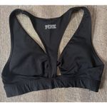 PINK - Victoria's Secret  Ultimate Twist Front Size M black‎ racerback NWOT Photo 3
