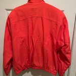 Vintage Kaelin Women’s Orange Coral Retro Jacket Windbreaker Medium Photo 5