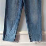 Habitual Pace High Rise Slim Straight Leg Jeans 14 W Slit Hem Coastal Cowgirl Photo 5