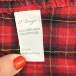 Victoria's Secret  Red Plaid 2 Piece Pajama Set XL Holiday Christmas Heritage Photo 6