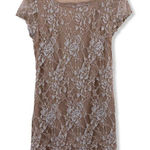 Moon Collection Lace V Back Dress Small Photo 0