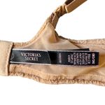 Victoria's Secret Beige Logo Jacquard Push Up Bra Womens 36C Underwire Nude Tan Photo 3