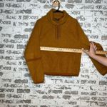 Nike  | women mustard yellow gold cowl neck pullover Photo 3