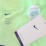 Nike Women’s One Dri Fit Mid Rise Brief Lined Shorts Barely Volt Size XL NEW Photo 4