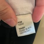 Reformation Womens  Faded Black Destroyed High Waist Rise Skinny Jeans Photo 6