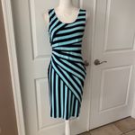 Spense EUC  Striped Tiered Bodycon Dress Photo 1