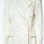 Zadig & Voltaire Vina Coton Blazer - Cream- size 40 (4) Photo 0