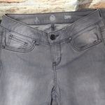 SO  Juniors Gray Denim 5-Pocket Stretch Rolled Cuff Capri Jean Photo 1