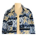 O'Neill O’NEILL Collin's Oversized Superfleece Shacket Skater Surf Tribal Print Size S Photo 6