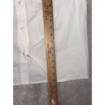 Anthropologie veroalfie embroidered ruggle smocked blouse white Puff Sleeve  2 Photo 10