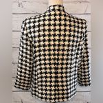 Houndstooth CARLUCCI Blazer  w Pearls & Rhinestones-10 Photo 3