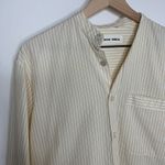 TEKLA Yellow Birkenstock Edition Pyjama Button Down XXS Oversized Photo 6