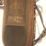 DV by Dolce Vit Dolce Vita Snakeskin T-strap and Gold Trim Sandals size 6 Photo 4