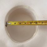 Luxury Vtg Ivory Fox Fur Satin Rhinestone Wide Brim Formal Church Hat Party White Photo 10