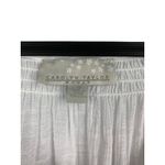 Carolyn Taylor Womens White Textured Boho Top 1X Polyester & Cotton Blend Photo 3