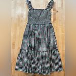 Kate Spade Gingham Voile Smocked Clover Dress Photo 2