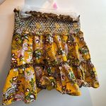 Jennifer Grace Floral Top and Skirt Yellow Size M Photo 2