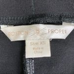 Boston Proper  Black Flair Hem Mid Rise Pants XS Photo 5