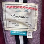 Anthropologie Cartonnier Burgundy Single-Button Blazer Jacket Photo 6