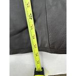 Kenneth Cole  Leather Jacket Women’s Size Large Blazer Notched Moto Brown Button‍ Photo 9