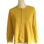 L.L.Bean Yellow Long Sleeve Top Petite XL Photo 0