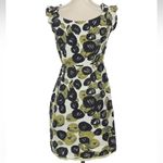 Anthropologie LEIFSDOTTIR Leaf Ruffle Cap Sleeve Silk Cotton Dress Size 0 XXS XS Photo 1