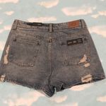 RVCA  transit high rise wide leg NWT denim shorts Photo 2