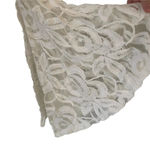 White Long Sleeve Lace Dress Boho Flare Bell Sleeves Photo 2