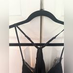 NWT Love, Fire Black Lace Trim Tank Camisole Satin Top Size Small Photo 5