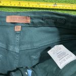 Judy Blue  Women's Size 11/30 Garment Dyed Green High Rise Wide Leg Cropped Photo 4