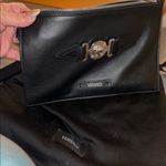 Versace  Black Medusa Pouch with Silver Accents Photo 5
