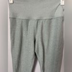 Alo Yoga Alo Alosoft Heathered Light Green/Teal Leggings w Jogger Bottom Pants S Photo 1