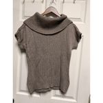 Cato  Womens Size Medium M Short Sleeve Cowl Neck Knit Sweater Multi Colored 0045 Photo 3