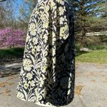 Jones New York women's Top 1X clear sequin Black/Lt Citron 3/4 sleeve Boxy blouse Photo 1