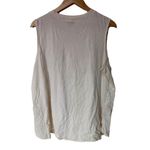 Time & Tru XXXL tank top cream aloha waves palm tree Pink Size undefined Photo 2