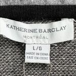 Katherine Barclay Dress Womens Large Knit Sweater Geometric Striped Career NWT Photo 10