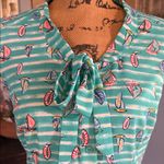 Modcloth  Sailboat Print Blouse Photo 2