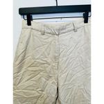 ANINE BING Women's Off-White Wide-Leg Front Zipper Lyra Trousers Pants Size 34 Photo 10