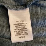 Kaisely Kaisley size medium Grey distressed 3/4 sleeve tunic T-shirt GUC Photo 7