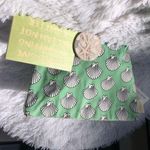 Soha Living Cosmetic Bag NWT Sea Coaster Sign Set Green Photo 1