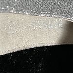 Top Moda  Glittery Silver Block Heels Photo 5