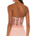 NBD Nicole Strapless Top in Dusty Pink Medium Photo 2