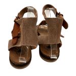 OTBT  Leather Strappy Buckle Ankle March On Sandals Size 7 Photo 4