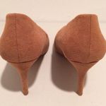 Microsuede Pumps, Size 7 1/2W Brown Photo 2