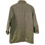 Bill Blass Vintage Loro Piana Wool Cashmere Herringbone Long Jacket Coat Size 14 Photo 1