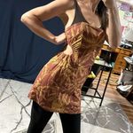 Strapless cutout Dress Brown Size 6 Photo 0