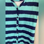 Lilly Pulitzer  Anastasia Blue Striped Dress size L‎ Photo 9