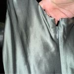 Cinq a Sept Nola Silk Bias Cut Cowl Neck Midi Dress Green Size 12 Photo 11