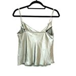 Lucy Paris Sage Cowlneck Satin Top Sz S Photo 3